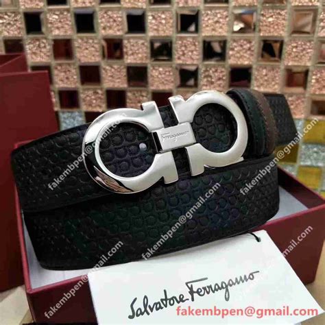 replica ferragamo mens belts|Ferragamo belt barcode.